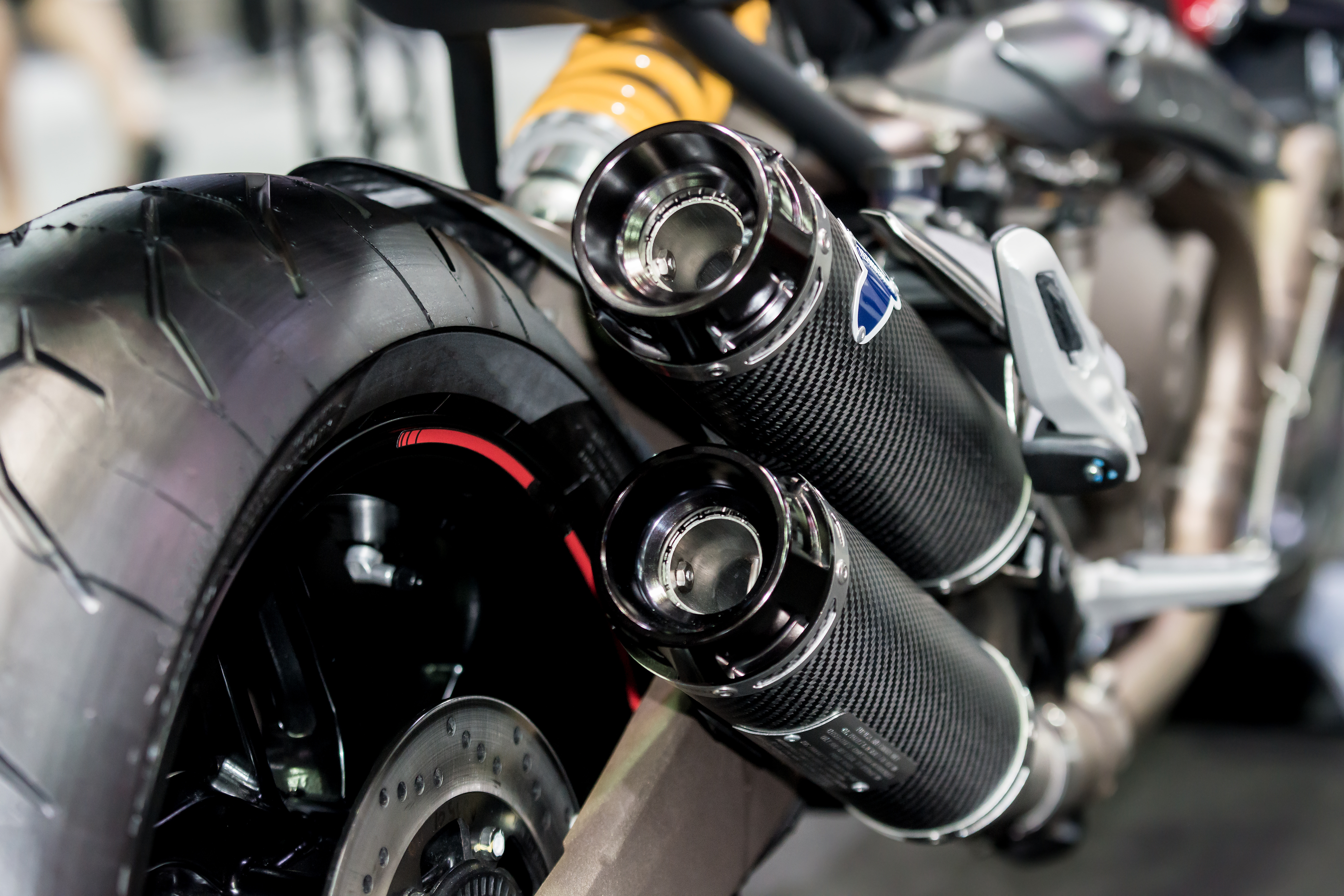 Luxury Motorcycle Exhaust System